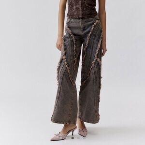 Distressed Wide-Leg Jeans from Basic Pleasure Mode